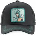 CHEVALIERS DU ZODIAQUE Casquette Homme Microcoton DRA 3 Noir Vert CAPSLAB