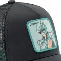 CHEVALIERS DU ZODIAQUE Casquette Homme Microcoton DRA 3 Noir Vert CAPSLAB