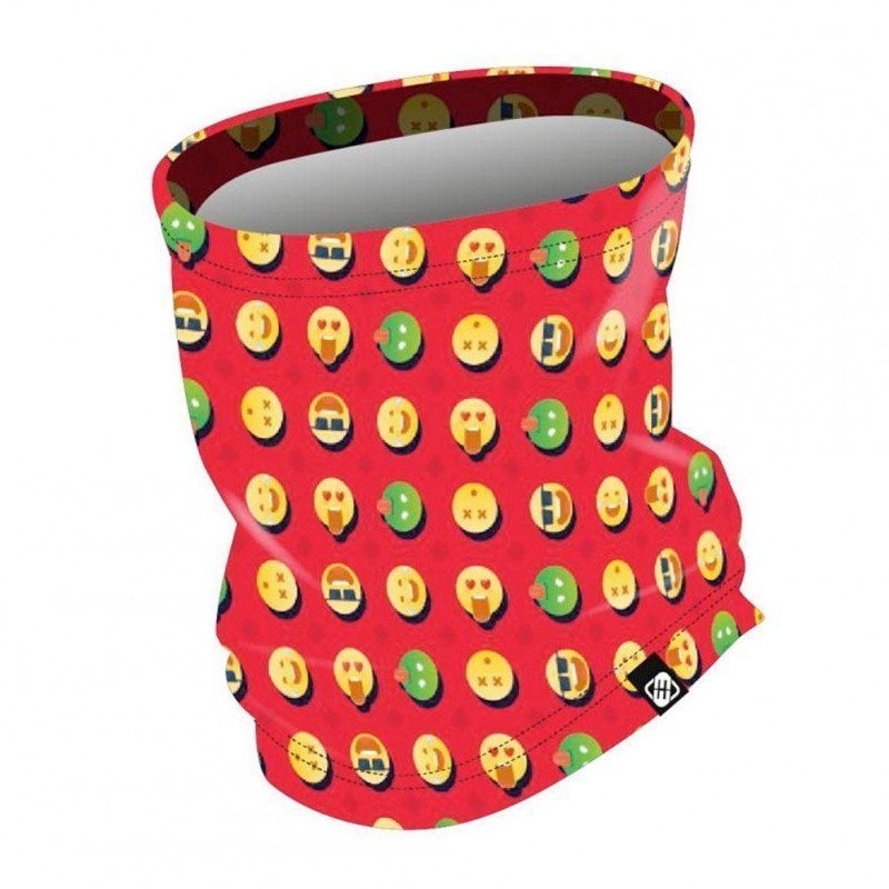 FREEGUN Tour de Cou Enfant Microfibre FREEMIX REDSMIL Rouge Jaune