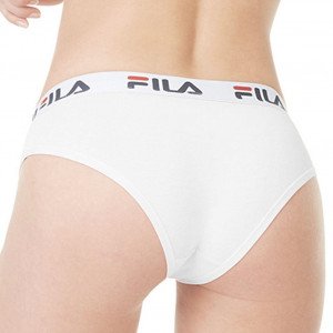 FILA Shorty Femme Coton CEINT Blanc