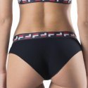 FILA Shorty Femme Microfibre LETTER Noir