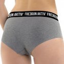Boxer Femme SCASS1 Gris et Chiné