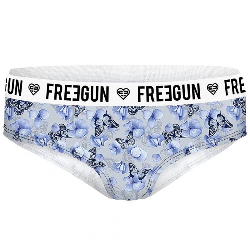 FREEGUN Shorty Femme Microfibre PFL Gris Violet