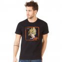 DRAGON BALL Z T-shirt Col rond Homme Coton GOK5 Noir CAPSLAB