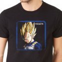 T-shirt manches courtes col rond Homme VGT1 Noir et Bleu
