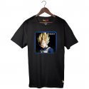 T-shirt manches courtes col rond Homme VGT1 Noir et Bleu