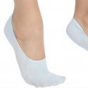 DIM Protège-pieds Femme Coton INVISIFIT Blanc