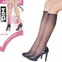 DIM Lot de 2 paires de Mi-bas Femme Microfibre SUBLIM Noir 15D
