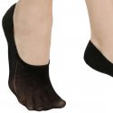 DIM Protège-pieds Femme Coton INVISIFIT Noir