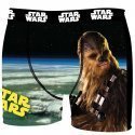 STAR WARS Boxer Garçon Microfibre CHE7 Marron Noir