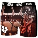 STAR WARS Boxer Garçon Microfibre VAI7 Rouge Noir