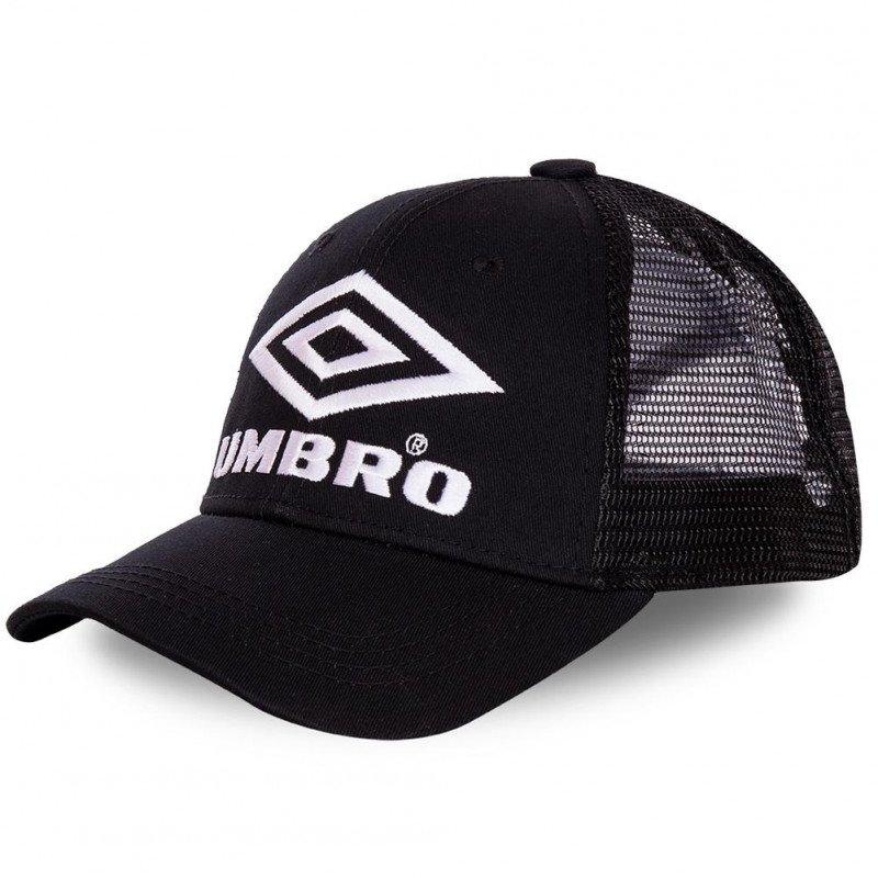 UMBRO Casquette Homme MicroCoton LOG18 Noir