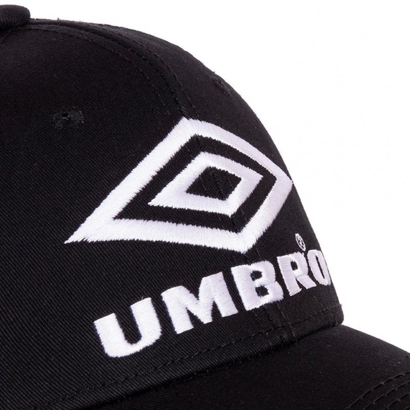 UMBRO Casquette Homme MicroCoton LOG18 Noir