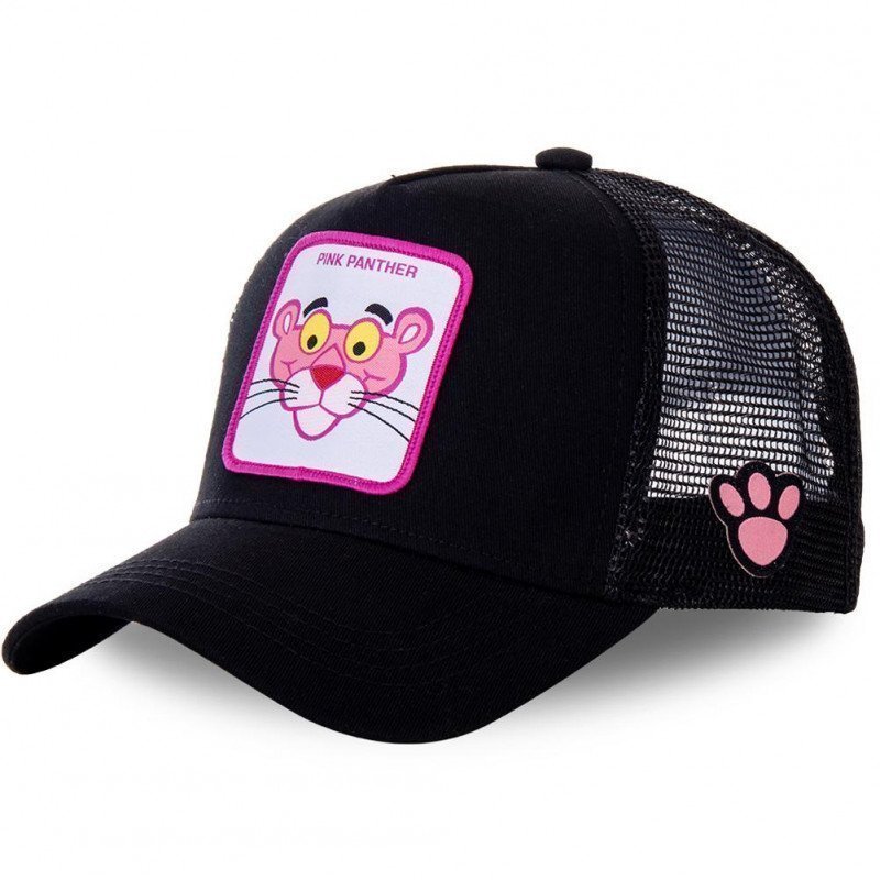 Casquette Homme PANT7 Noir et Rose