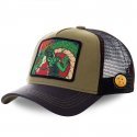 DRAGON BALL Z Casquette Homme Microcoton RON1 Kaki Noir CAPSLAB