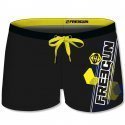 Maillot de bain Homme MOUASS1 Noir et Jaune
