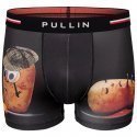PULL IN Boxer Homme Microfibre PATATE Noir