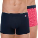 LOT DE 2 Boxer Sous-vêtements Homme FAIT EN FRANCE Bleu et Rouge