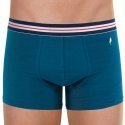 Boxer Homme FAIT EN FRANCE Bleu et Lagon