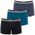 EMINENCE Lot de 3 Boxers Homme Coton TRIO SELECT Noir Emeraude Gris