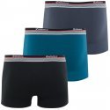EMINENCE Lot de 3 Boxers Homme Coton TRIO SELECT Noir Emeraude Gris