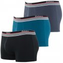 EMINENCE Lot de 3 Boxers Homme Coton TRIO SELECT Noir Emeraude Gris