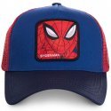 MARVEL Casquette Homme MicroCoton SPI1 Bleu Rouge CAPSLAB