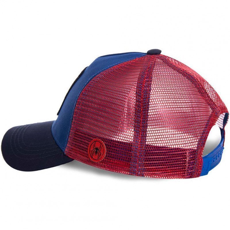 MARVEL Casquette Homme MicroCoton SPI1 Bleu Rouge CAPSLAB