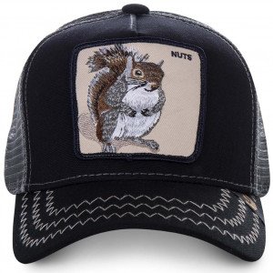 GOORIN BROS Casquette Homme Microfibre SQMASTER Noir Gris