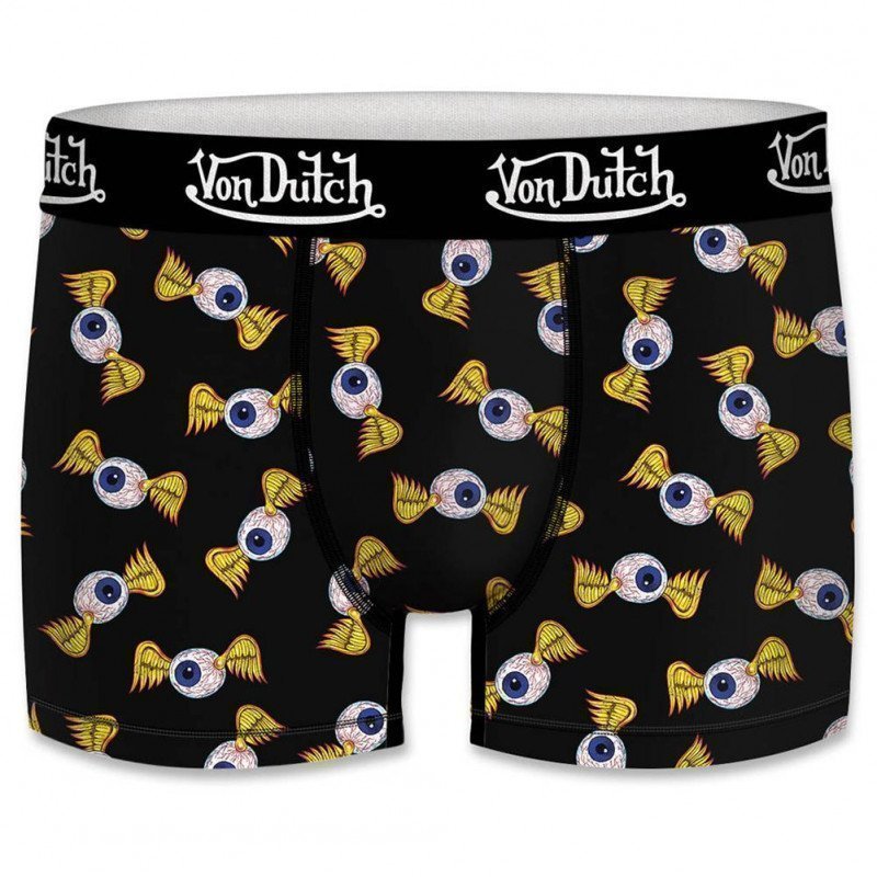 Boxer Garçon BMASS Noir et Blanc