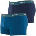 EMINENCE Lot de 2 Boxers Homme Coton TRAVEL Bleu Marine