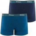 EMINENCE Lot de 2 Boxers Homme Coton TRAVEL Bleu Marine