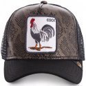 Casquette Homme COCKCUIR Noir et Marron