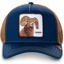 GOORIN BROS Casquette Homme Microfibre HORNY Bleu Marron