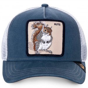 GOORIN BROS Casquette Homme Microfibre NUTS Bleu Blanc