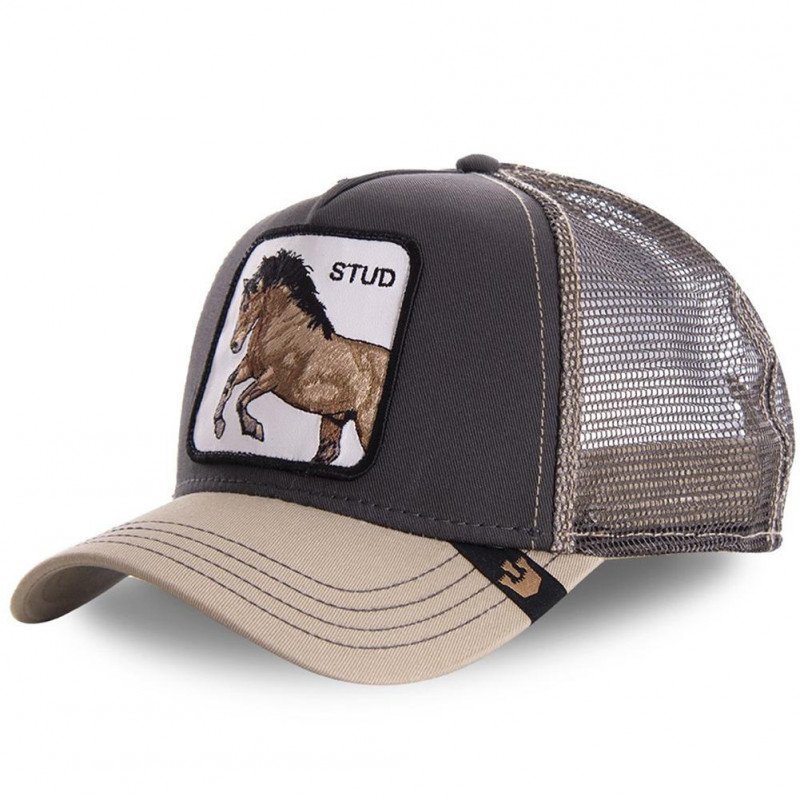 GOORIN BROS Casquette Homme Microfibre STUD Gris Beige
