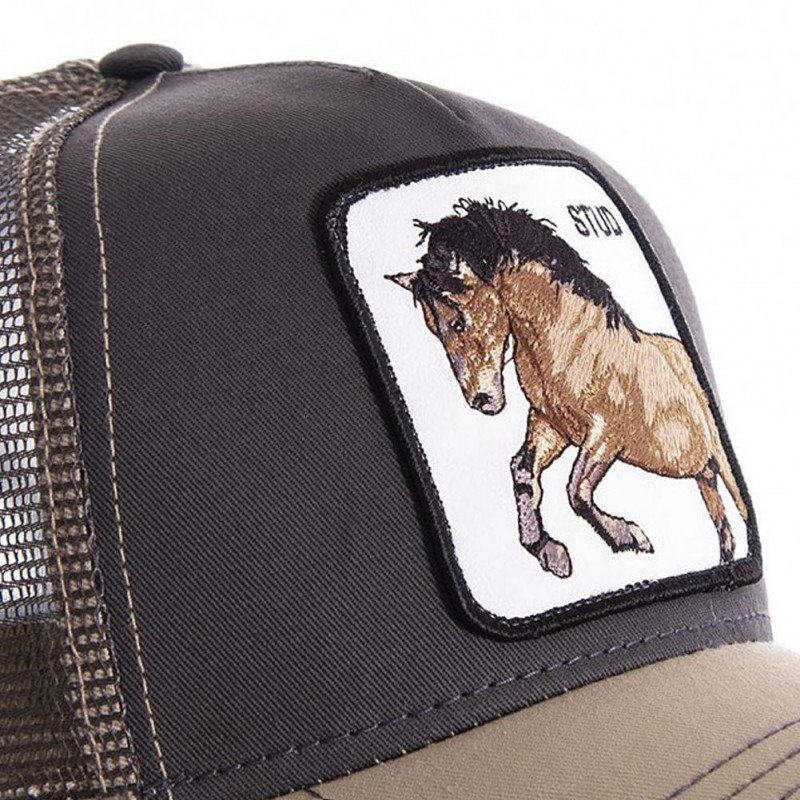 GOORIN BROS Casquette Homme Microfibre STUD Gris Beige