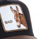 Casquette Homme BADASS Noir et Marron