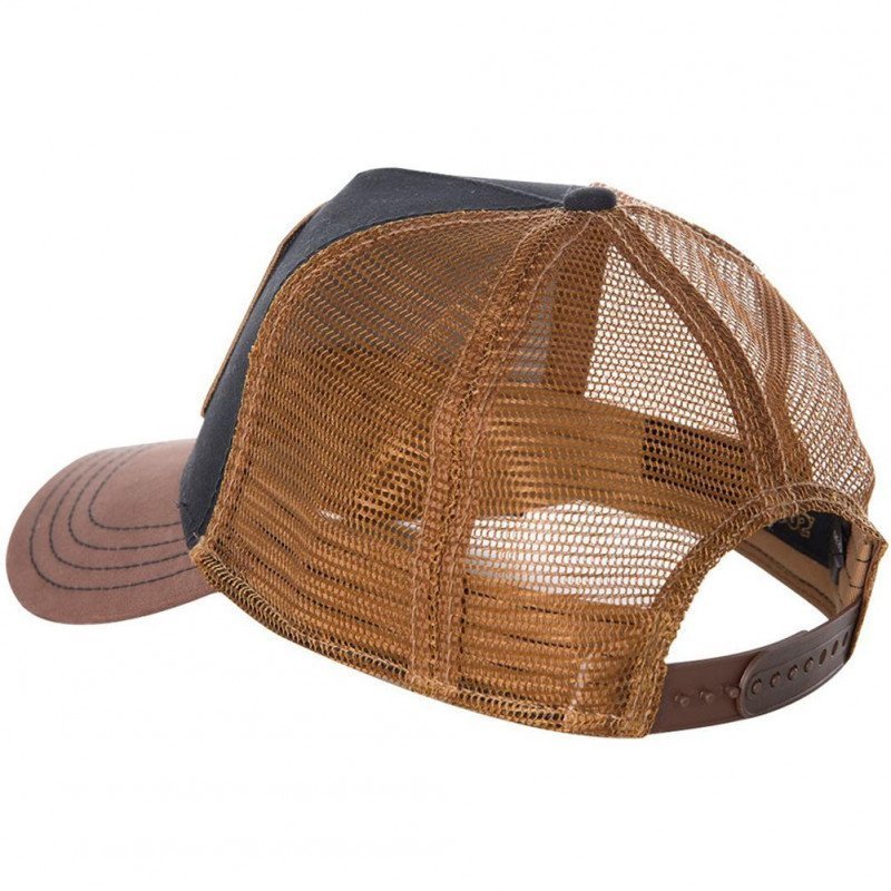 Casquette Homme BADASS Noir et Marron