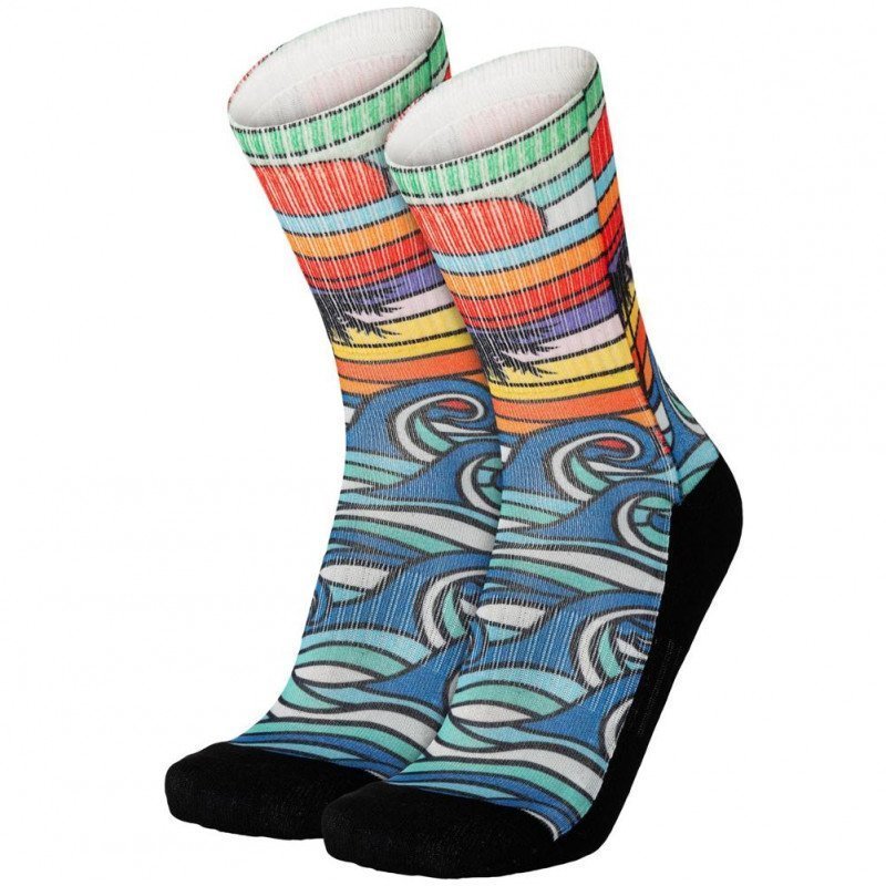 PULL IN Chaussettes Homme Microcoton OCEANCOLOR Bleu Multicolore