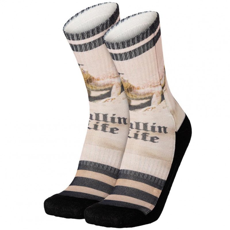 PULL IN Chaussettes Homme Microcoton PULLINLIFE Beige Noir