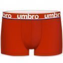 UMBRO Boxer Homme Coton CLASSIC Rouge