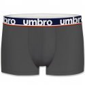 UMBRO Boxer Homme Coton CLASSIC Gris