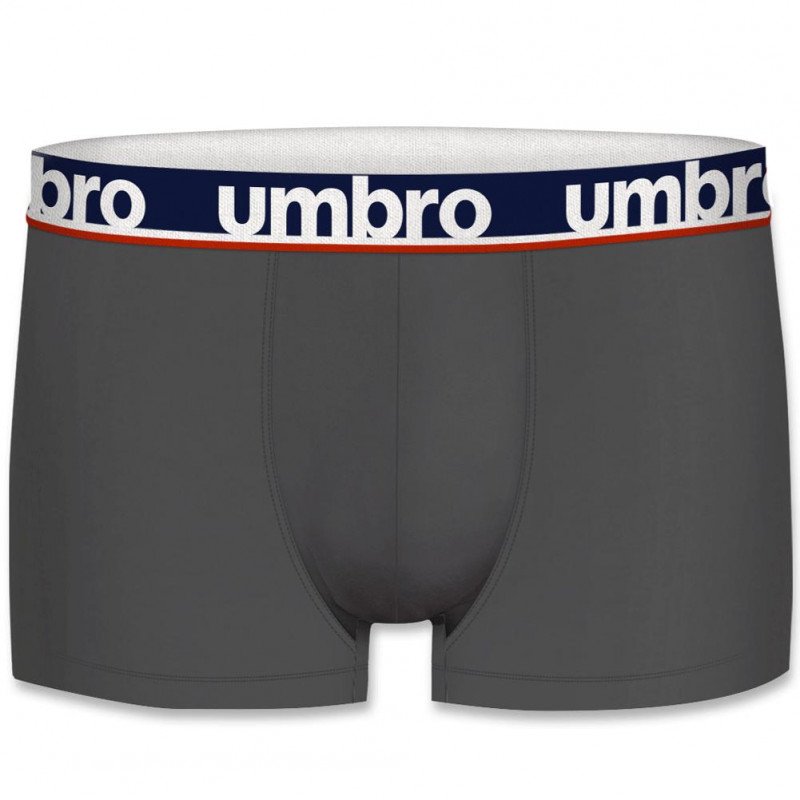 UMBRO Boxer Homme Coton CLASSIC Gris
