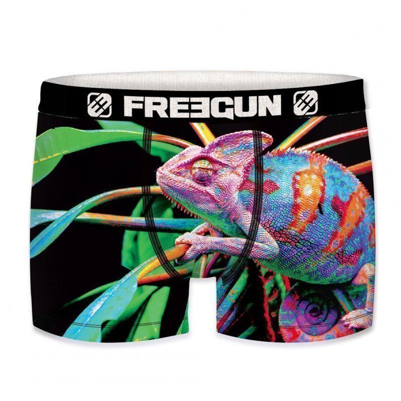 FREEGUN Boxer Bébé Garçon Microfibre MCA Noir Multicolore PREMIUM