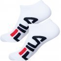 FILA Lot de 2 paires de Socquettes Homme Coton CSTC Blanc