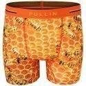 PULL IN Boxer Long Homme Microfibre QUEENBEE Orange