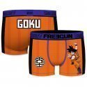 FREEGUN Boxer Homme Microfibre GOKAKT Orange DRAGON BALL Z