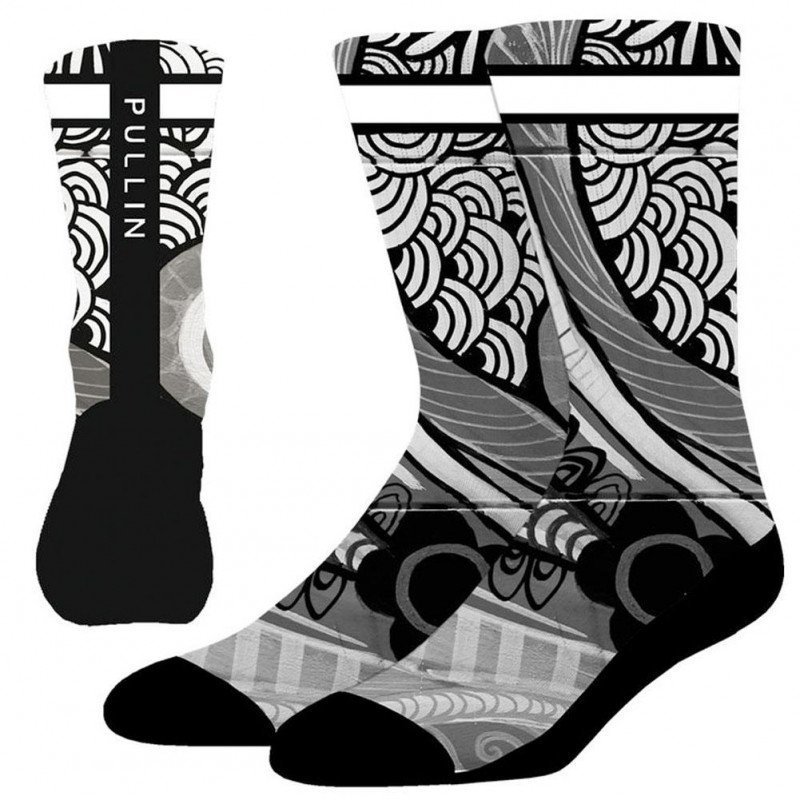 Chaussettes Homme CHARLIE Gris et Noir