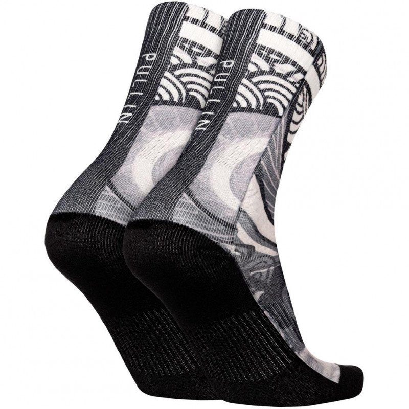 PULL IN Chaussettes Homme Microcoton CHARLIE Noir Gris